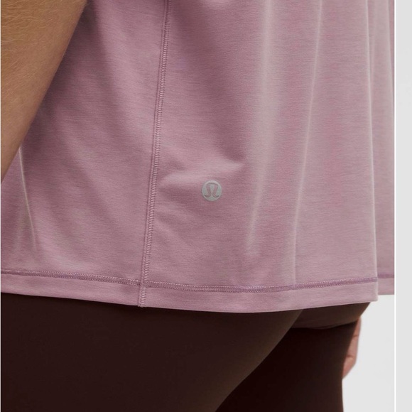 NWT Lululemon Jersey Training Short-Sleeve Shirt Lavender Lux Size 6 - Picture 2 of 7